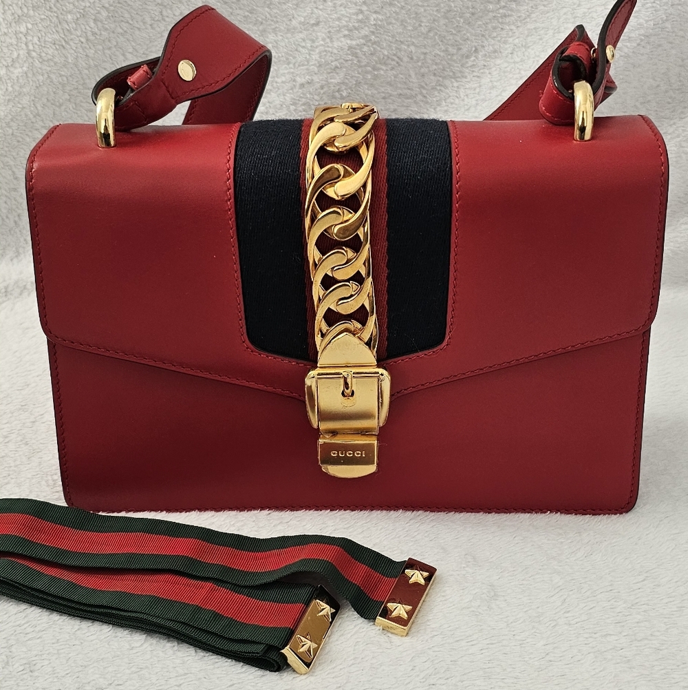 Gucci Red Sylvie